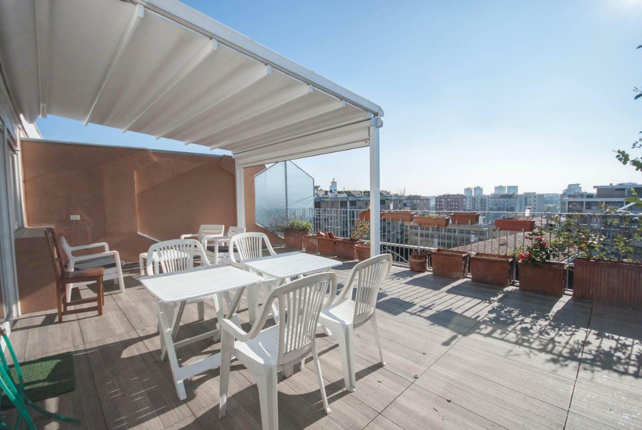 Exclusive Rooftop Apartment With Large Terrace In Solari/Tortona 米兰 外观 照片